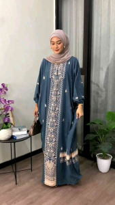 Kaftan Motif Cunda Rayon Tebal Jumbo Ld 180 cm