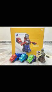 Kid Toys Truck Transform Into Robot 儿童变形玩具