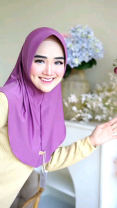 HIJAB BERGO VIRAL SIZE M INSTAN DAILY SPORT