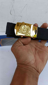Gesper Sabuk Logo PJKA KAI Premium Loind Rol
