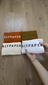 Ao Thun babytee chất BORIP COTTON xịn có size từ 35kg đến 70kg DOGA chữ dập nổi trẻ trung 4 màu sang trọng Mã 182