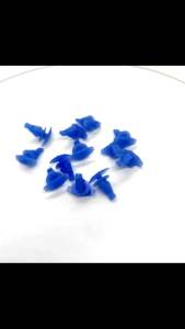 Chốt nhựa gioăng cửa chuyên dụng chất lượng dành cho xe hơi (1 túi gồm 200 chốt màu xanh dương).