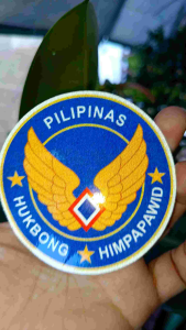Hukbong Himpapawid Logo 3M 610 Series REFLECTORIZE STICKER LAMINATED DECALS waterproof scratch proof and weather proof comes with different sizes and bundles. We Print personalized stuff and logo STICKERS FOR DECALS TARPAULIN AND SIGNAGES