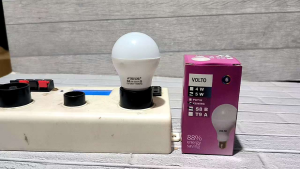 VOLTO S8B 5W LAMPU LED A BULB 5 WATT WARM WHITE KUNING 3000K BAGUS KUALITAS TERJAMIN