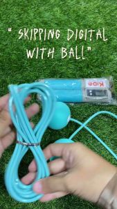 DIGITAL JUMP ROPE 2 IN 1 WITH COUNTER 113 BOLA/ LOMPAT TALI HITUNG KALORI