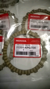 CLUTCH LINING SET (4PCS) XRM125 WAVE 125 RS125 WAVE125 GELAS XRM125 TRINITY (GENUINE)