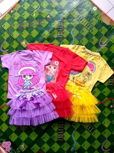 Termurah setelan anak perempuan multiwarna
