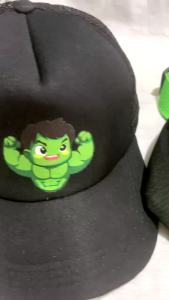 Paket Hemat Tas Pinggang Anak Plus Topi Hulk Waist bag Kids Mini