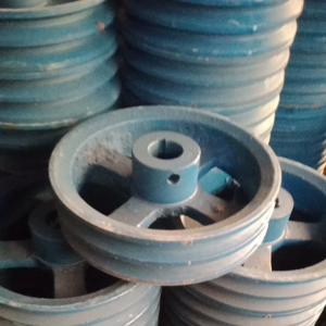 Pulley besi 7 inchi b2 as 14 / 15 / 16 / 17 / 18 /19 / 20 /22mm 24mm 25mm 1 in 28mm 30mm 32mm 35mm 38 mm 40mm 42mm