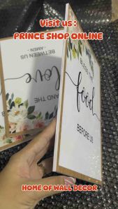 5MM SINTRA BOARD Faith Love hope Wall Art Poster for Living Room Decor New Design WALL DECOR FRAME (3pcs/sets)
