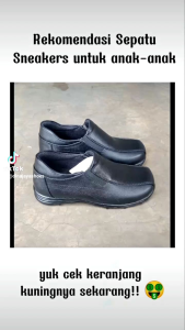 Sepatu Anak Laki-Laki Model Simple & Tredy Full Kulit
