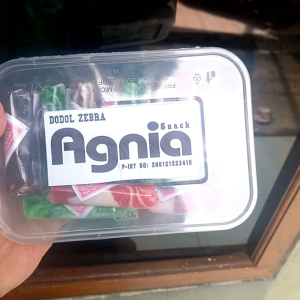 Dodol Garut AGNIA Zebra Warna Warni Kemasan Box 500 Gr Best Quality