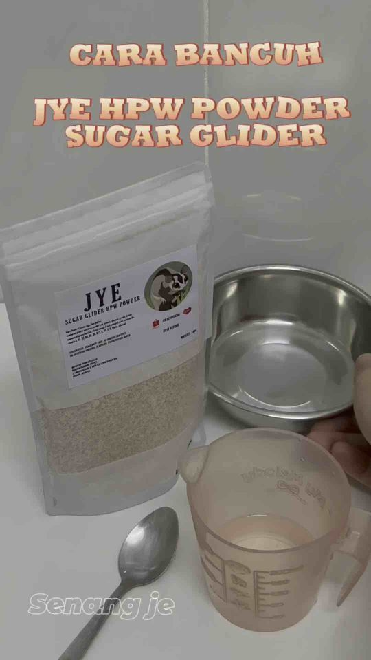 [JYE] Sugar Glider HPW Powder | Sugar Glider Food