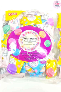 376g MACARON SANDWICH BISCUIT ASSORTED FLAVOR/loot bag fillers/paninda/giveaways/party favors.