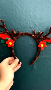 Bờm tóc Noel cài tóc cho bé