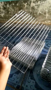 Rak Pendingin Praktis & Tahan Lama: Rak Grid Aluminium 30x30cm