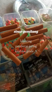 pemberat jaring / lanting tanah besar 1kg isi 55pcs