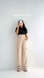 LAGI PROMO celana kulot cargo wanita panjang terlaris TRAND FASHION
