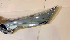 HOOD MOLDING Calya 2019-2027: Cover Black Chrome & Aksesoris Mobil