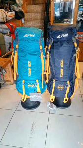 Tas Gunung / Carrier Rei TOBA 60 Liter Free Rain Cover + Plat Keril Arei Outdoorgear