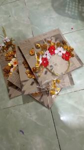 mahkota bando mentul merah putih