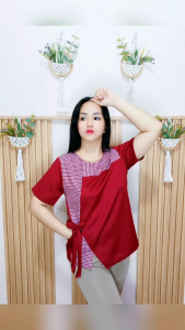 JJJ LYN - Blouse Jennie Atasan Wanita Atasan Kasual Atasan Kerja