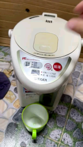 Bình thủy phích đun nước Tiger nội địa Nhật bãi 3l điện 100v đun nước sôi giữ nhiệt tuyển rất đẹp.