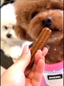 食力萌主宠物狗狗六棱角型磨牙棒洁齿骨零食蛋黄羊奶软骨素口味Strength Cute King Pet Dental Treats Dog Training Snack EggYolk GoatMilk Chondroitin Flavor