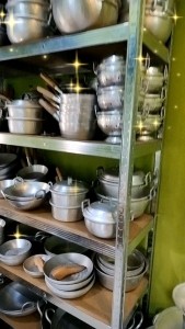 Deep Wok Teplon Alumunium Tebal Anti Lengket Anti Karat Tanpa Cat