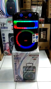 ASATRON MOON (8880 UKM): Aksesori Acara Meeting & Speaker Portable Bluetooth 12 Inch