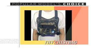 Chest Bag Rider Bag Cross Body Bag with Foam Net Multiple Pockets