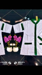 Atasan madrasah anak perempuan usia 4th-15th bahan katun adem lembut