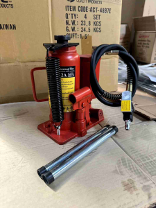 แม่แรงกระปุกใช้ลม OKURA BJ-12A air bottle jack ขนาด12ตัน