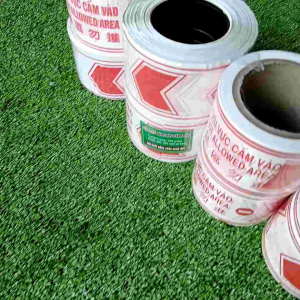 Cuộn rào đỏ công trình - cảnh báo khu vực cấm vào 100m nhựa nilon