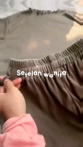 SETELAN WANITA RIP KNIT TERBARU MODEL KRIWIL TERLARIS