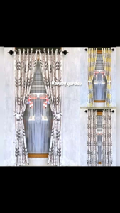 Mengenal Hordeng Jendela Gorden Satin 12 Ring & Gorden Motif Plisket