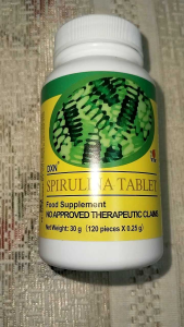 DXN SPIRULINA TABLET 30g (120 pieces X 0.25 g)