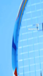 Raket Badminton MAXX Last Son Of Krypton Superman Limited Edition Sky Blue Navy / Sky Blue White