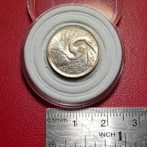 Koin Singapura Koleksi kuno Jadul 5 Cents Tahun 1980 KECIL