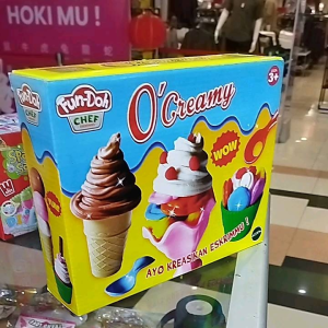 Mainan Fun Doh mainan lilin ice cream murah
