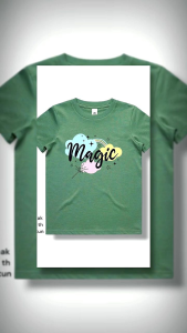 Kaos Anak Perempuan Lucu Lengan Pendek Usia 1-12 Tahun Katun Kombed 30s