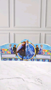 Topi Mahkota Frozen Elsa & Anna Ulang Tahun Anak