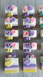 Princess Crown Design - ( with box) Unique Handcrafted Soap perfect for giveaways