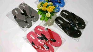 sandal jepit pria webing presan timbul contras distro keren trendy
