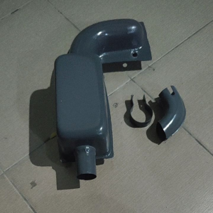 Desain Knalpot Optimal untuk Mesin Diesel R100