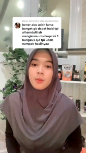 (READY STOK) queen secret coffee original Kopi kesehatan wanita free mini gold