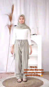 Feby Cargo Pants: Pilihan Tepat untuk Berat Badan 40-85kg