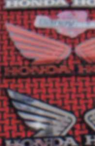 Emblem Akrilik SAYAP HONDA WINGS