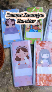 DOMPET KEUANGAN KARAKTER BY PEELINGSTORE.ID DOMPET PINTAR DOMPET MENGELOLA KEUANGAN