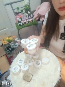 สครับหน้า ทองคำ #มาดาม เท้างาม#เนียนเรียบหลังทำ